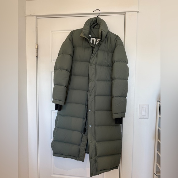 TNA Jackets & Blazers - Long superpuff sage green